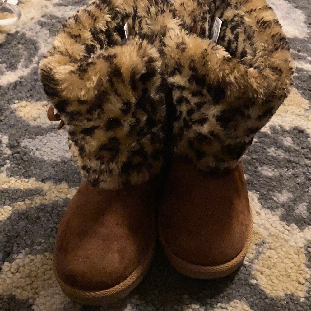 Cheetah boots